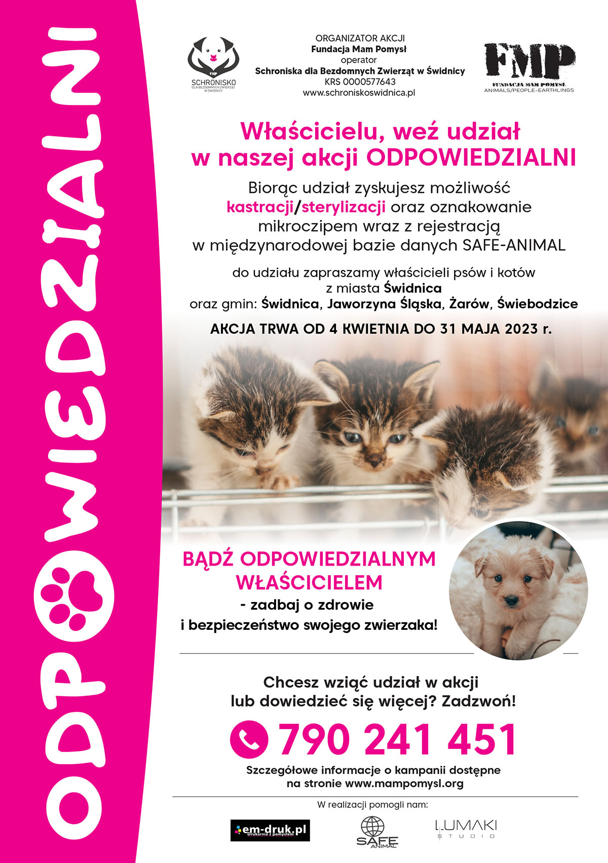 Kampania ODPOWIEDZIALNI rusza!